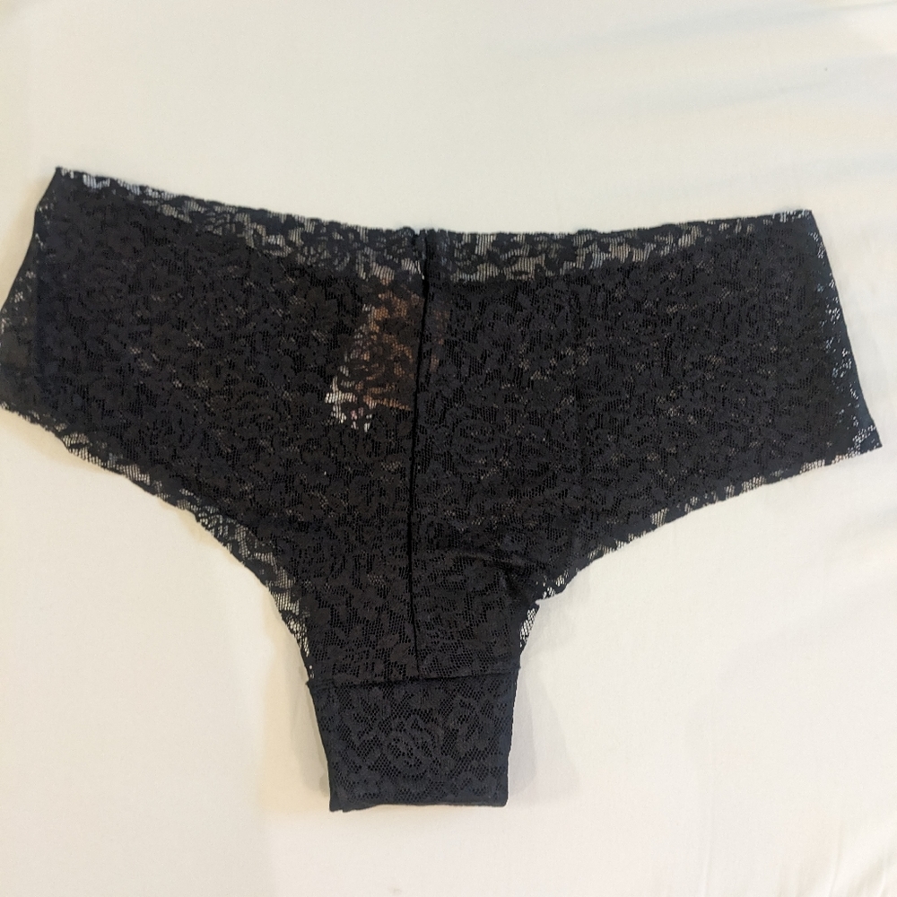 Pink - No show lace cheekster - Picture 2 of 5